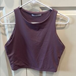 Women's Purple Crop Top